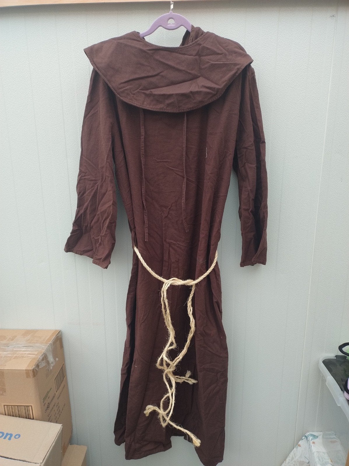 Monnikspij - Bruin - Maat 54 halloween, Ophalen, Maat 52/54 (L), Carnaval, Kleding