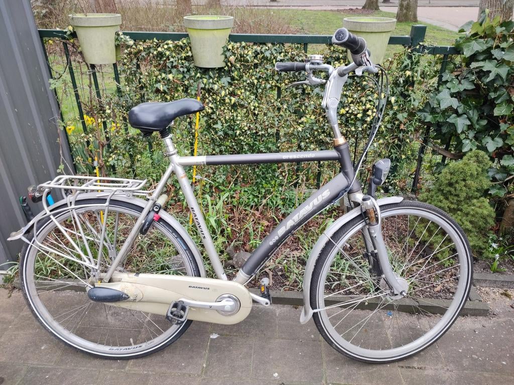 Heren fiets Batavus, Fietsen en Brommers, Fietsen | Heren | Herenfietsen, Ophalen of Verzenden, Zo goed als nieuw, Batavus, Versnellingen
