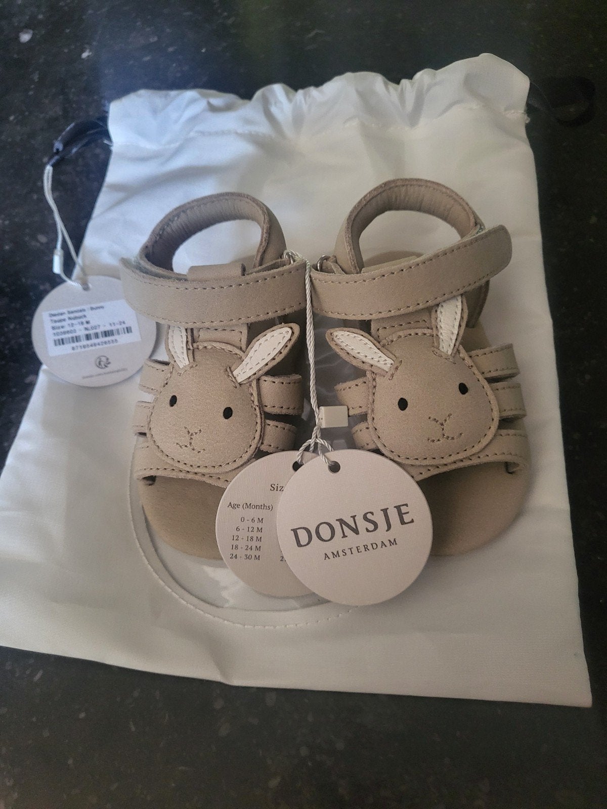 Donsje Amsterdam Nieuw sandaaltjes Mt 12-18mnd, Ophalen of Verzenden, Nieuw, Meisje, Schoentjes