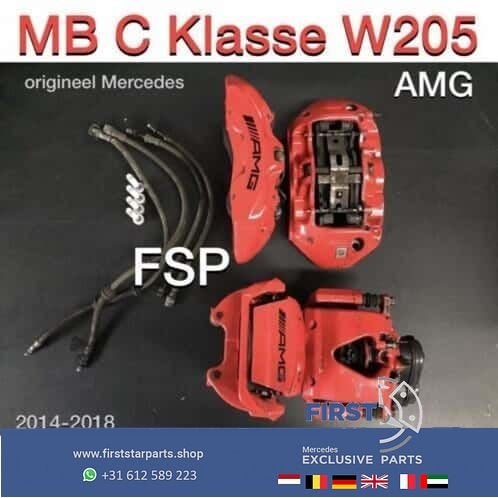 W205 C63 AMG Remtangen Set origineel Mercedes C Klasse 63 s