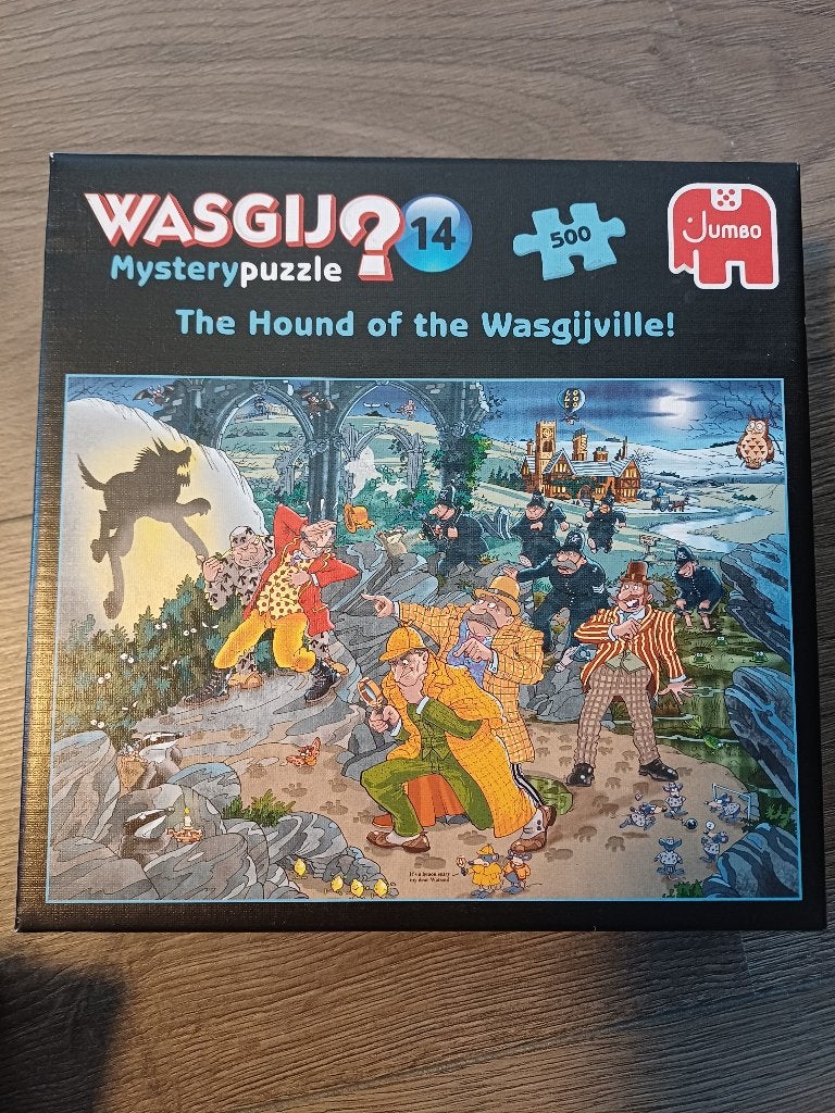 Puzzels wasgij, Ophalen of Verzenden, 500 t/m 1500 stukjes, Zo goed als nieuw, Legpuzzel