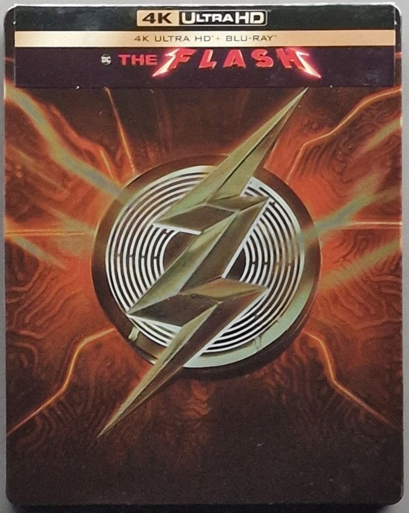 The Flash - 4K Ultra HD + Blu-ray - steelbook (2023) - NL, Cd's en Dvd's, Blu-ray, Engels, Verzenden, Info@warnerbros.com, Zo goed als nieuw
