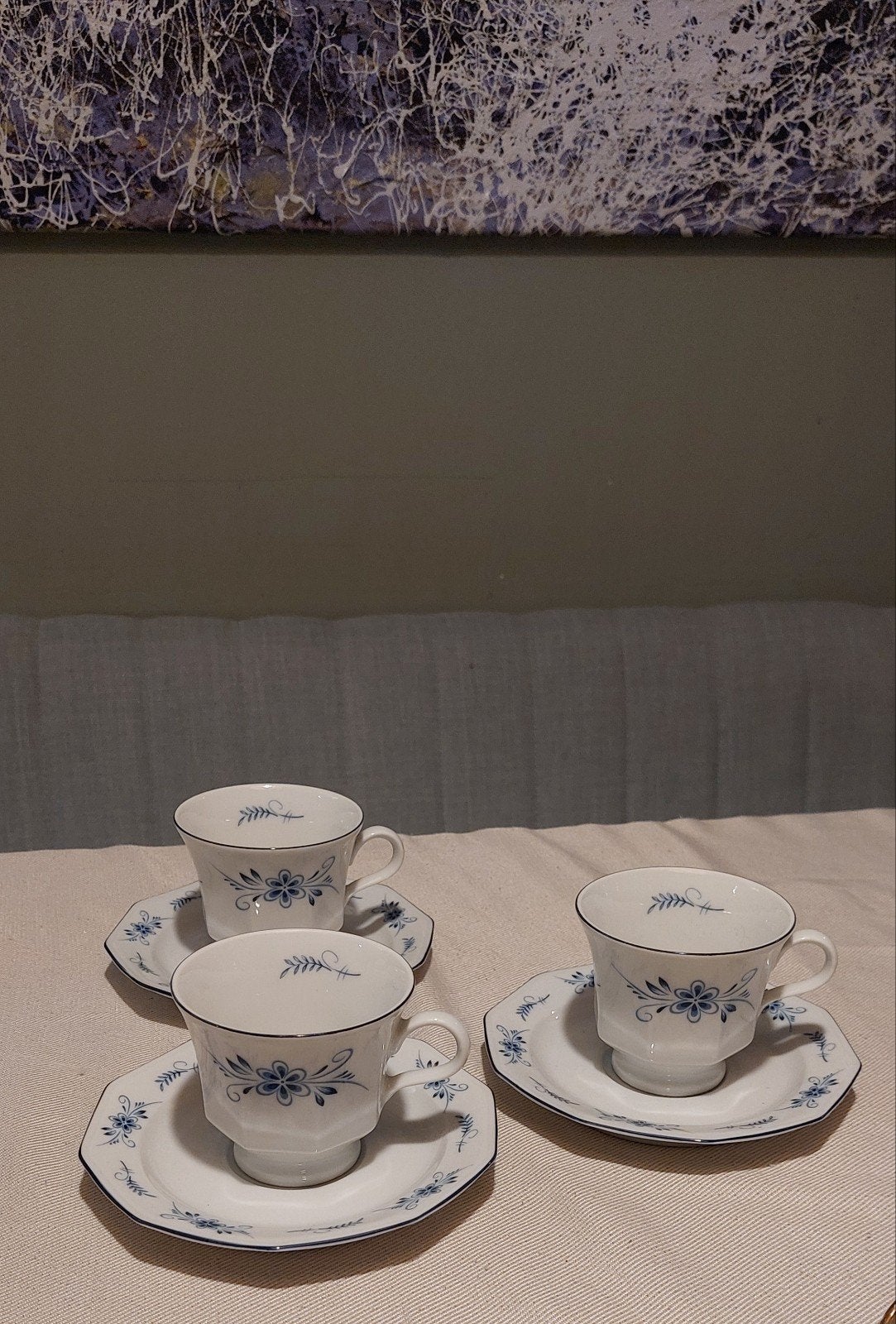 Vintage Winterling Marktleuthen Bavaria kop en schotel set!!, Ophalen of Verzenden