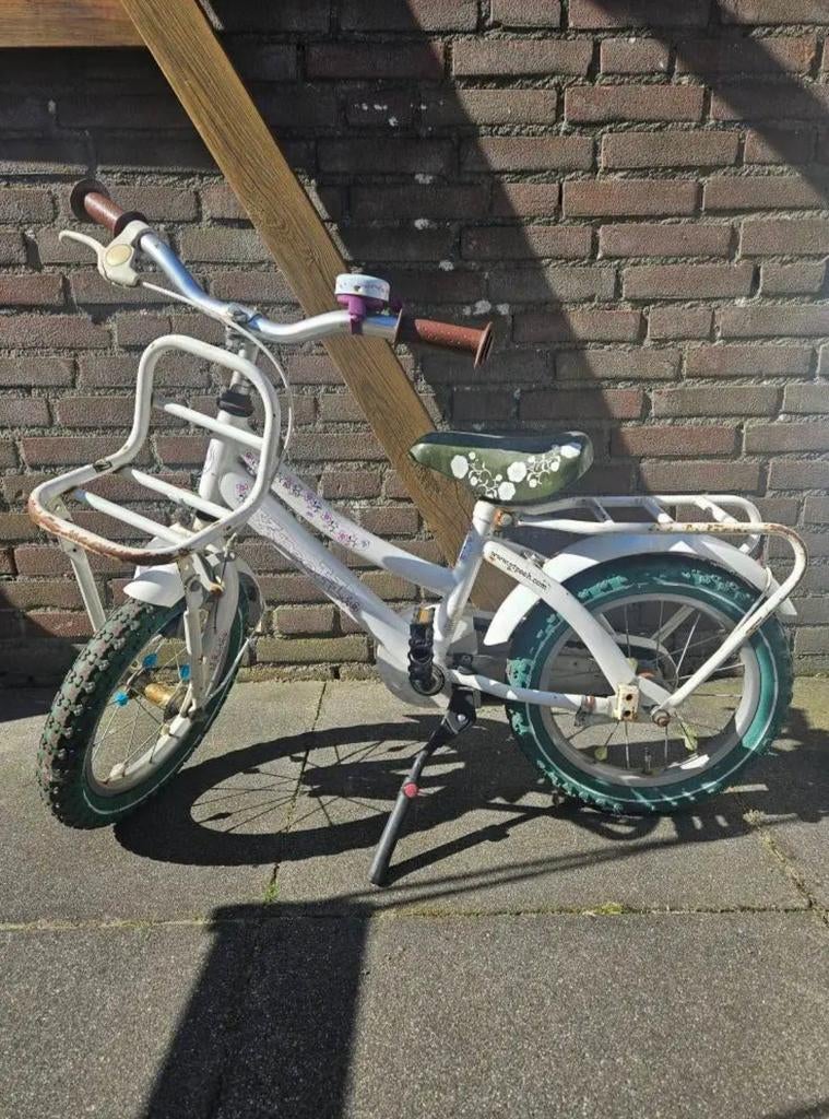 14 inch kinderfiets, Fietsen en Brommers, Ophalen, Gebruikt, 14 inch of minder
