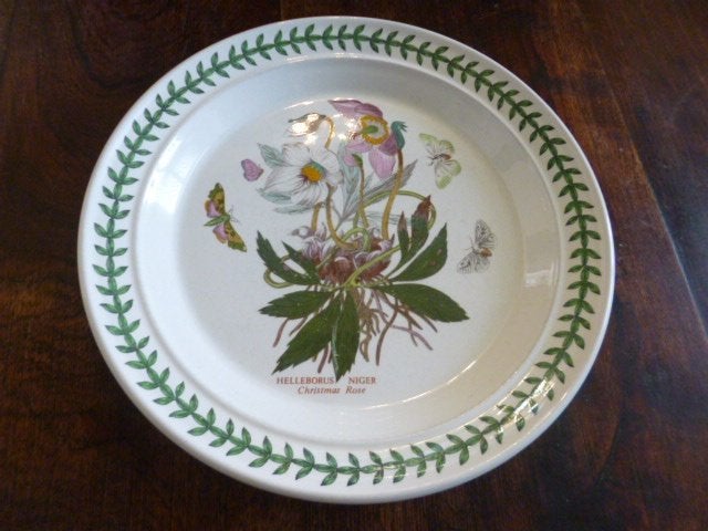 Portmeiron Christmas Rose dinerbord Ø26,5 cm Botanic Gardens, Nieuw, Ophalen of Verzenden, Bord(en), Overige stijlen