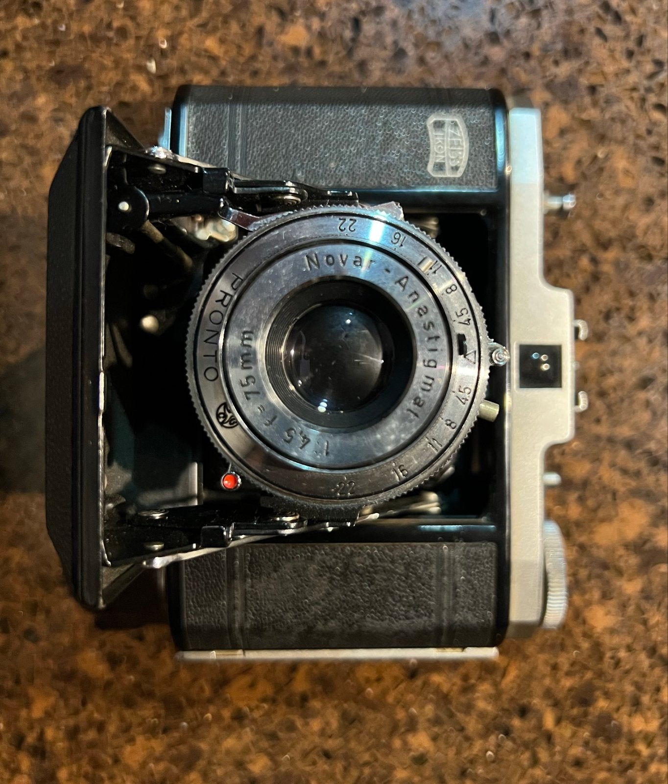 Vintage Zeiss Ikon Nettar Balgcamera - Goede Staat, Audio, Tv en Foto, Fotocamera's Analoog, Ophalen of Verzenden, Gebruikt, Compact