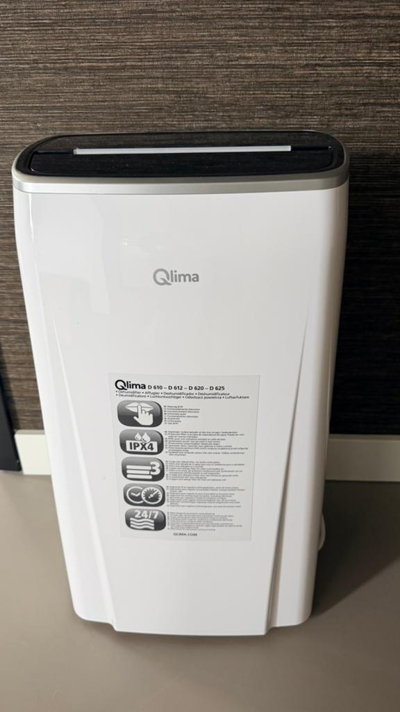 Qlima D620 luchtontvochtiger, Witgoed en Apparatuur, Ophalen, Zo goed als nieuw, Luchtontvochter