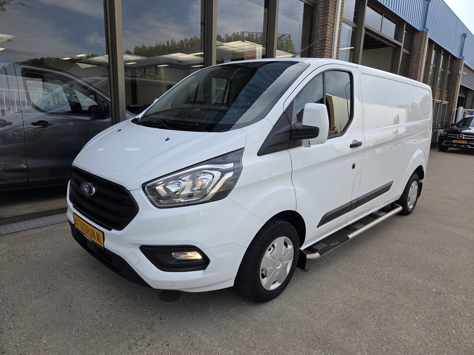 Ford Transit Custom 2.0 TDCI 96Kw / 130 Pk L2 Airco Cruiseco, Auto's, Voorwielaandrijving, 4 cilinders, 1991 kg, 2800 kg