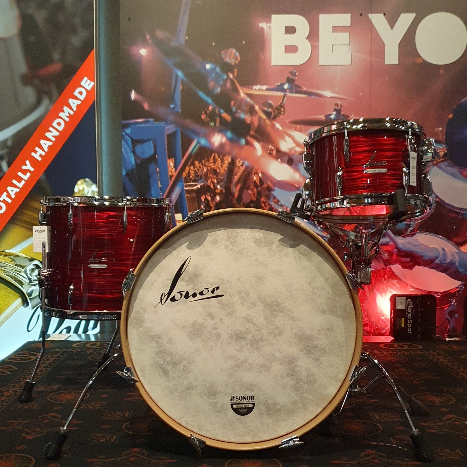 Sonor Vintage: Vintage Red Oyster, maten zijn 12/16/22, Ophalen of Verzenden, Nieuw, Sonor