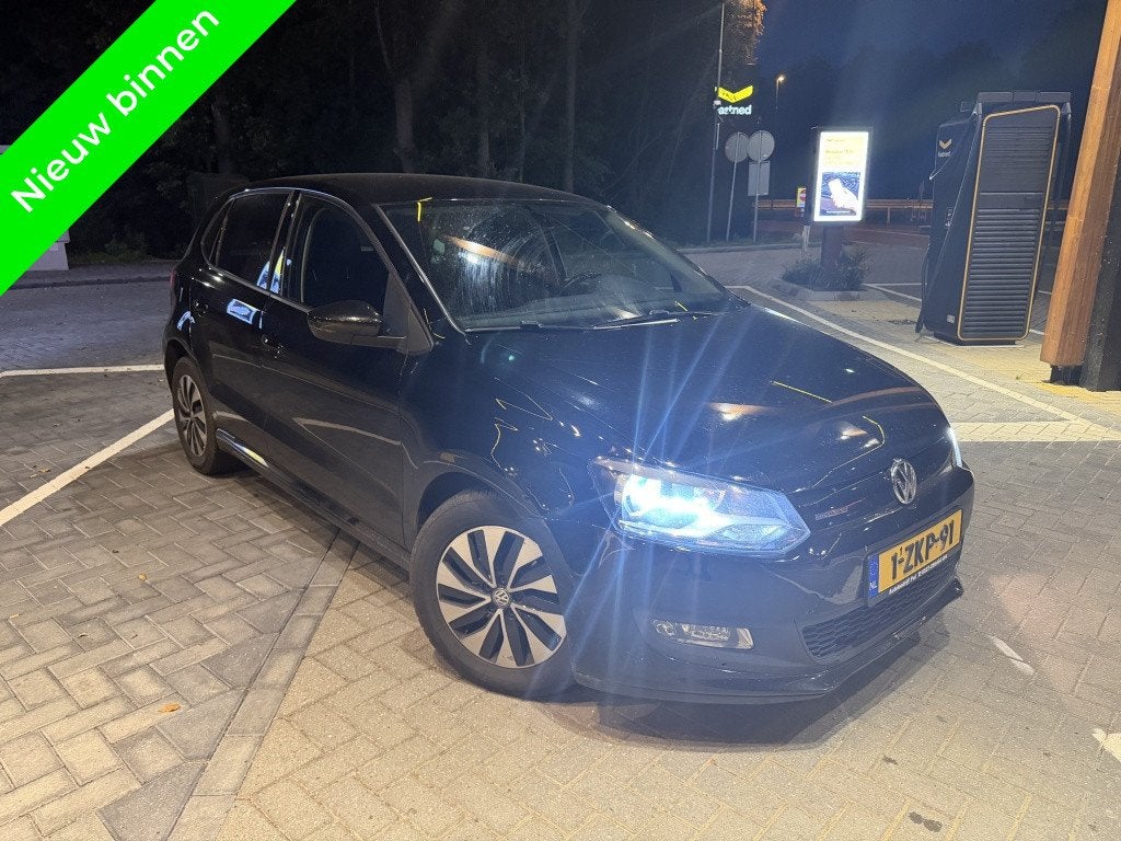 Volkswagen Polo 1.4 TDI BlueMotion Navi|Cruise|Clima|BTaudio, Auto's, Gebruikt, Euro 6, 580 kg, Zwart