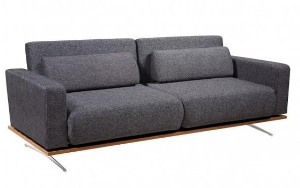 Slaapbank Copperfield (Nieuwprijs was € 1.099,-), Huis en Inrichting, Banken | Bankstellen, Gebruikt, Rechte bank, Tweepersoons