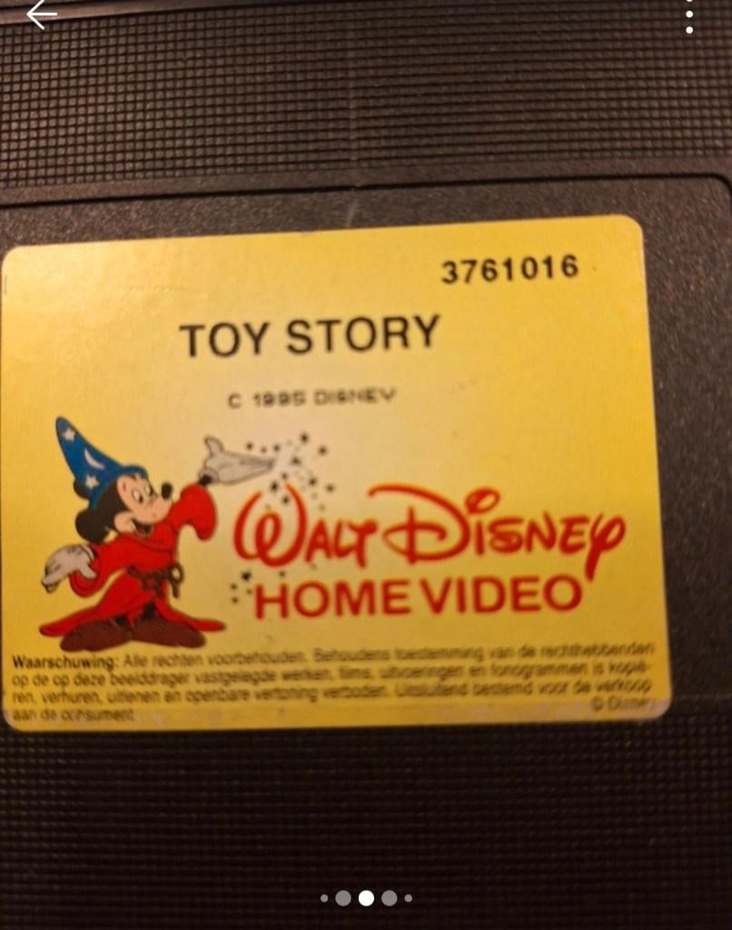 Disney videobanden, Cd's en Dvd's, VHS | Kinderen en Jeugd, Alle leeftijden, Ophalen, Gebruikt