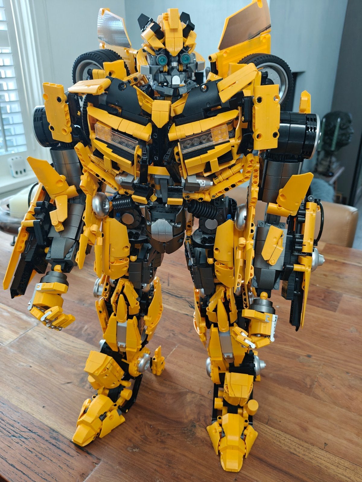 Grote LEGO Technic Bumblebee Transformer 5600 stukjes, Verzenden, Nieuw, Overige merken