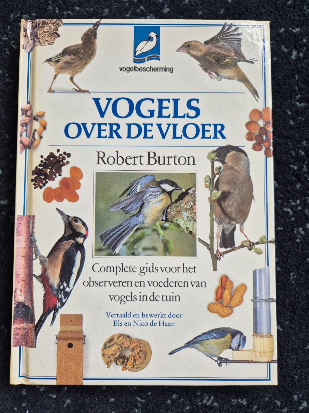 Vogels Over De Vloer - Complete gids voor vogels in de tuin, Ophalen of Verzenden, Zo goed als nieuw, Vogels, Robert Burton