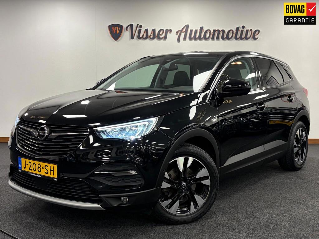 Opel Grandland X 1.2 Turbo Innovation*NAP*Apple/ Android*Aut, Auto's, Opel, Zwart, Origineel Nederlands, Bedrijf, Nieuw