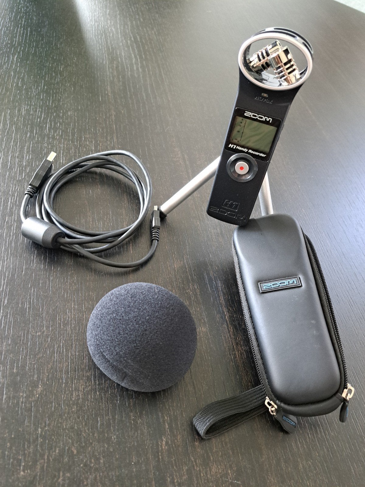 Zoom H1 Handy Recorder - Draagbare Stereo Microfoon, Ophalen of Verzenden, Zo goed als nieuw, Overige typen