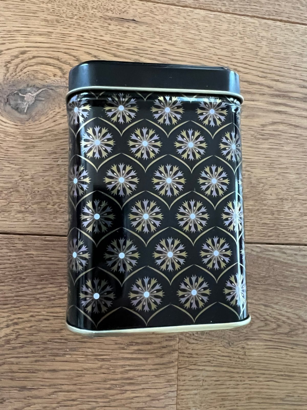 Mooi blikje voor thee, koffie of koekjes, Verzamelen, Blikken, Ophalen of Verzenden, Koffie