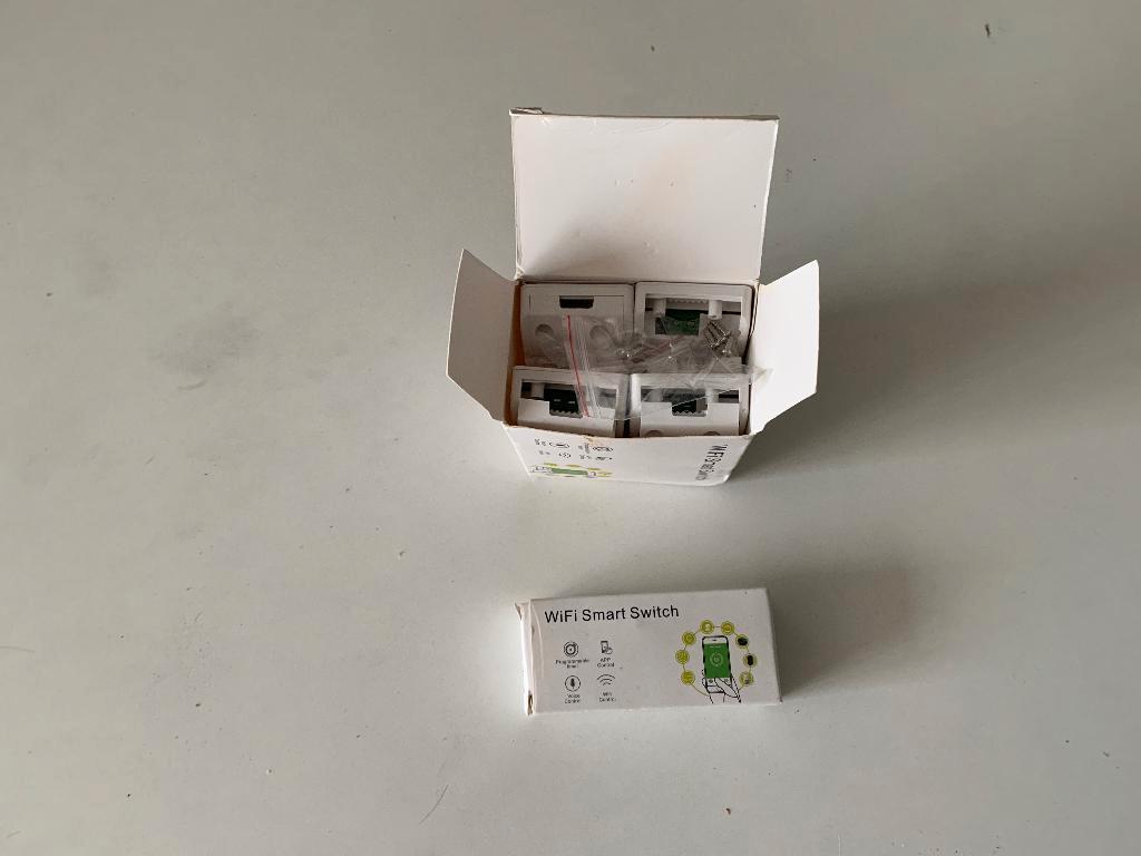 Smart home WiFi Smart Light Switch Breaker ms-101 (4 stuks), Ophalen of Verzenden, Nieuw