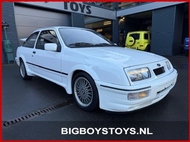 Ford Sierra RS COSWORTH, Achterwielaandrijving, 4 stoelen, Wit, Origineel Nederlands