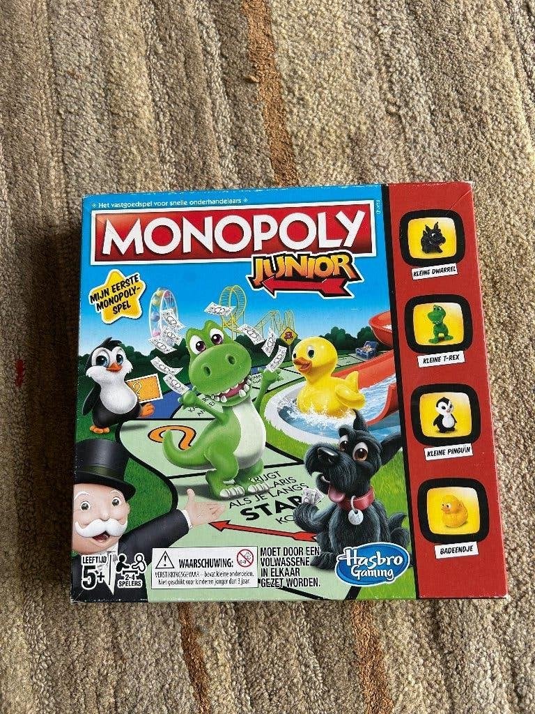 Monopoly Junior, Hobby en Vrije tijd, Ophalen, Gebruikt, Parker
