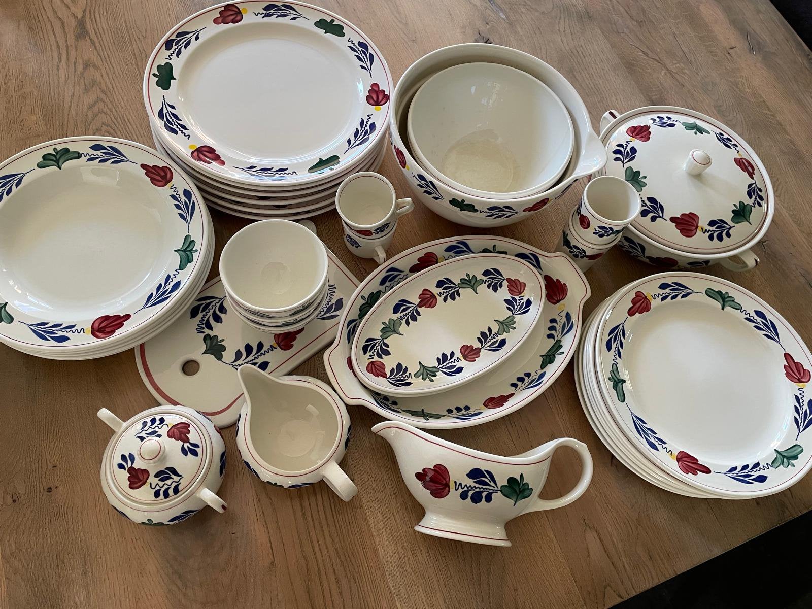 Boerenbont servies, Ophalen of Verzenden