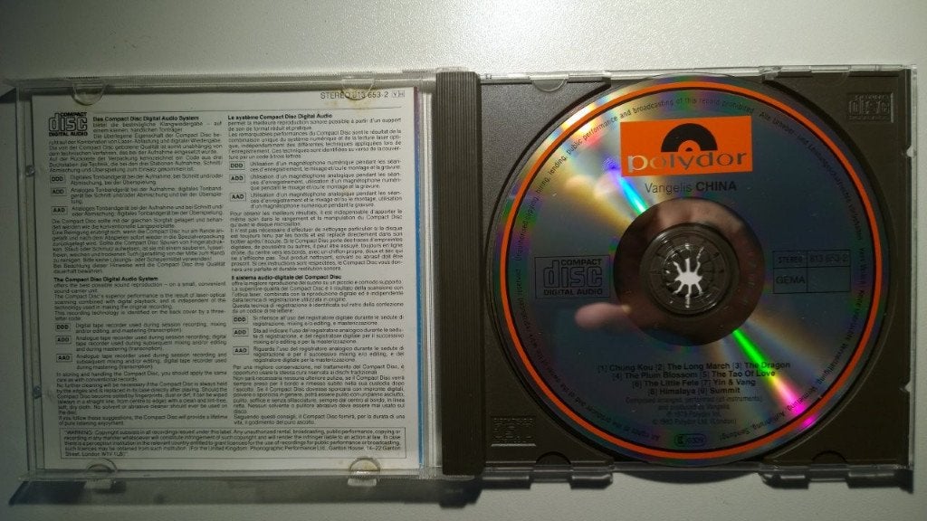 Vangelis - China, Ophalen of Verzenden, Zo goed als nieuw, Pop, Album