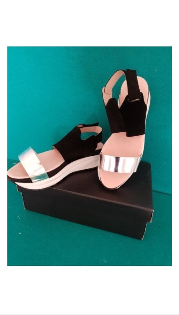Schitterende sandalen ZIGN, maat 41, Verzenden, Zwart, Nieuw, Sandalen of Muiltjes