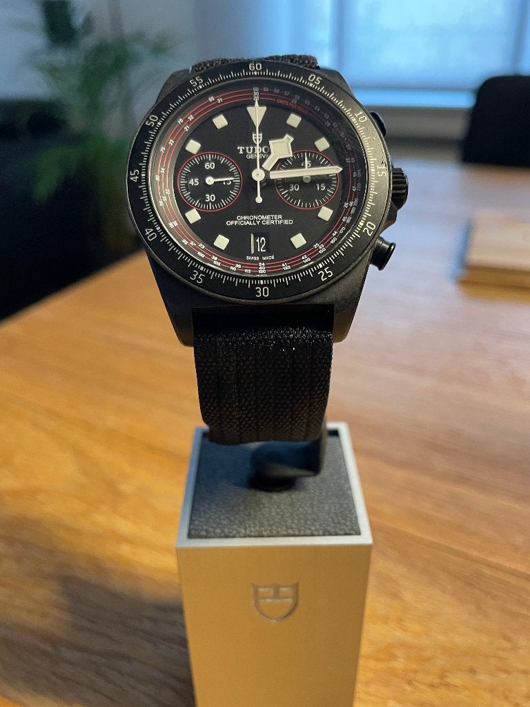 TUDOR PELAGOS FXD CHRONO CYCLING EDITIE, Ophalen, Kunststof, Rolex, Polshorloge