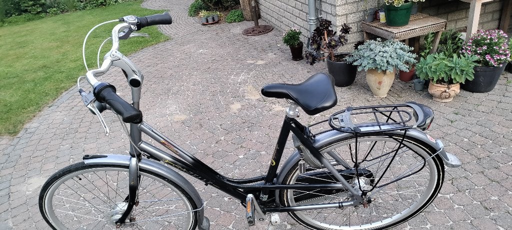 damesfiets, Ophalen, Gebruikt, Versnellingen, 56 cm of meer