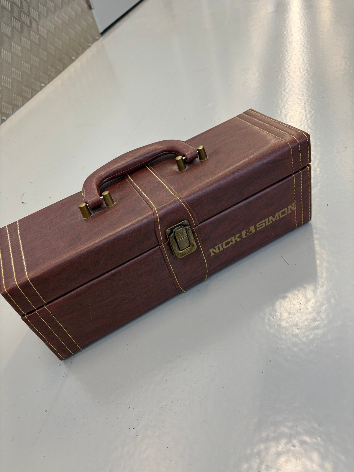Nick & Simon Wijnkist met Accessoires, Ophalen of Verzenden, Gebruikt, Overige typen