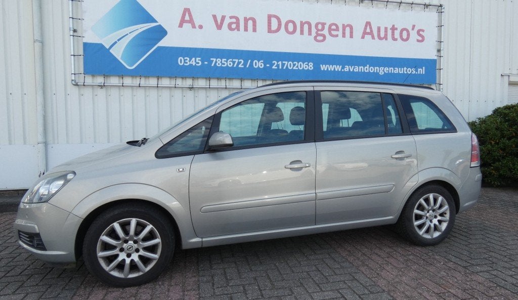 Opel ZAFIRA 2.2 TEMPTATION Automaat,7Pers,Clima,Cruise,PDC, Auto's, Gebruikt, 4 cilinders, 150 pk, 7 stoelen