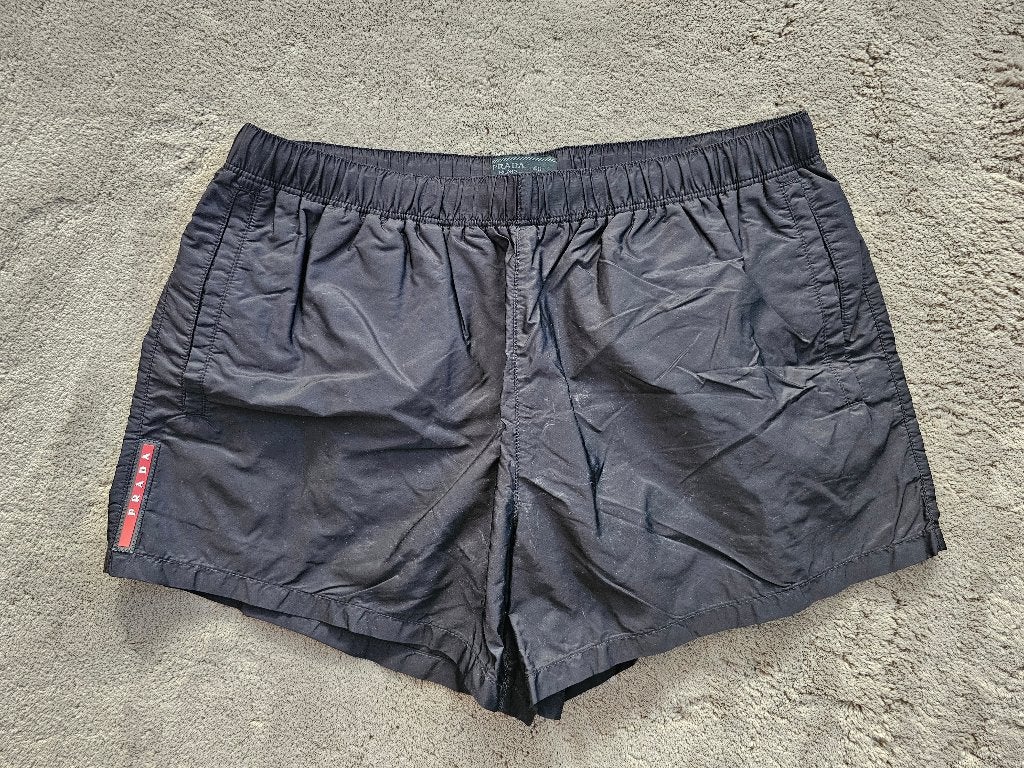 Prada Zwembroek maat 48 Zwart, Kleding | Heren, Zwart, Prada, Zwemshort, Verzenden