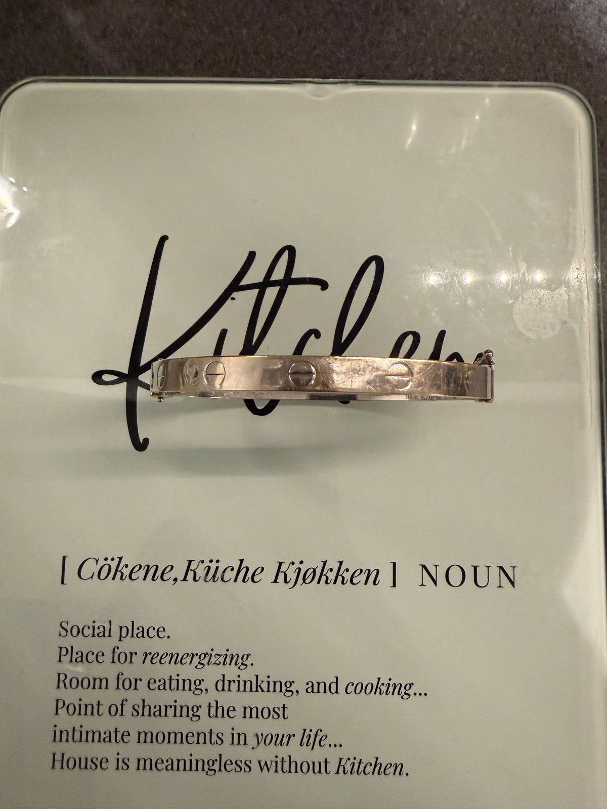 Cartier Armband 18 Karaat Wit Goud, Ophalen of Verzenden, Gebruikt, Wit, Goud