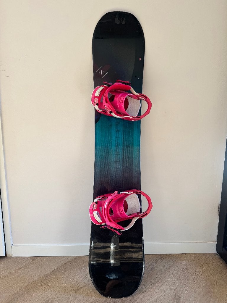 K2 Bright Lite dames snowboard 142 cm, Ophalen of Verzenden, Gebruikt, Board