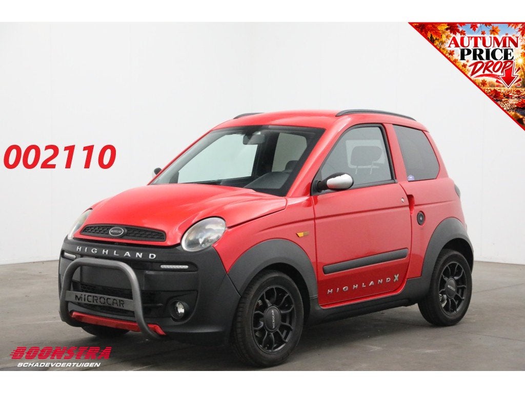 Microcar M.Go Highland X DCI JBL LMV Bluetooth (bj 2018), Diversen, Boonstra Schadevoertuigen, Sales@boonstraschadevoertuigen.nl