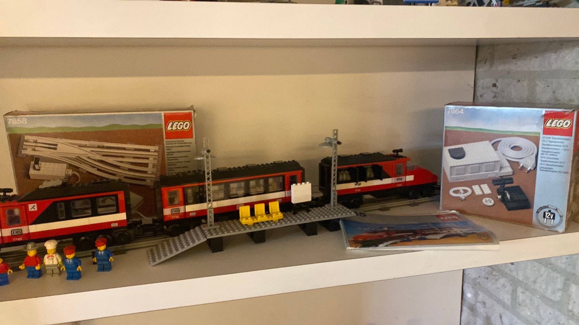 Lego trein 7745, Overige merken, Gelijkstroom, Rails, Ophalen of Verzenden