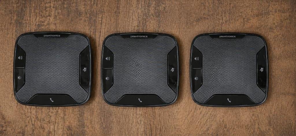 Plantronics P810 Speakerphone – Goede Staat + USB Kabel, Gebruikt, Plantronics, Ophalen of Verzenden, Plantronics (Poly)