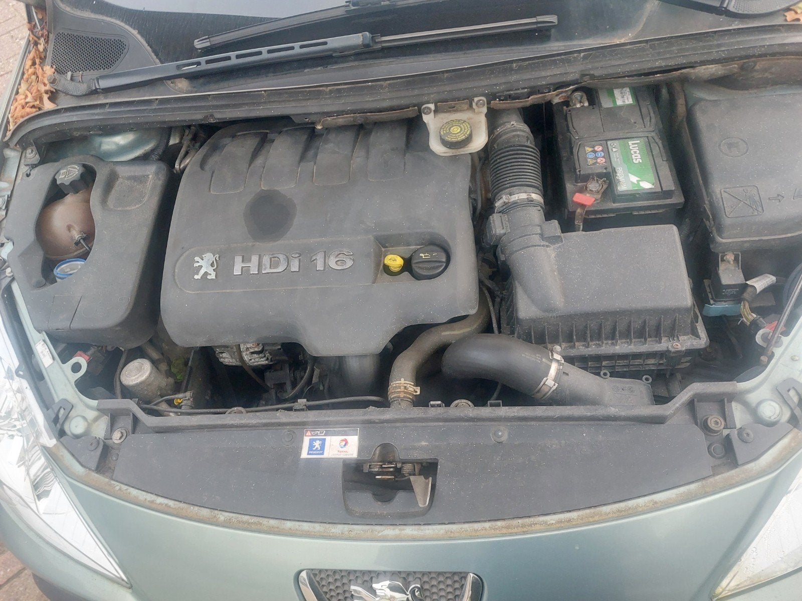 Peugeot 307 2.0 Hdif 16V SW 100KW AUT 2007 Grijs, Ophalen, Gebruikt, Peugeot, Achterklep