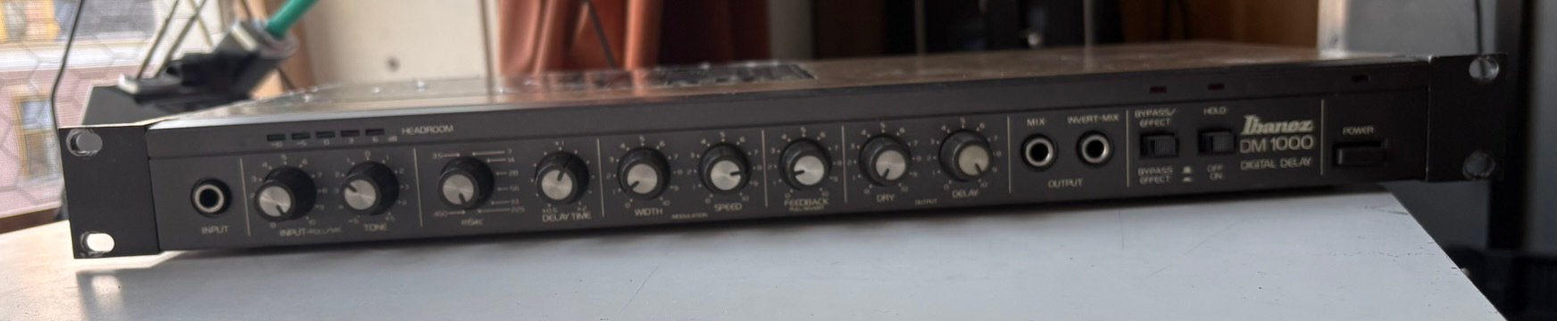 Ibanez DM-1000 8 bit digital delay, Ophalen of Verzenden, Zo goed als nieuw, Chorus