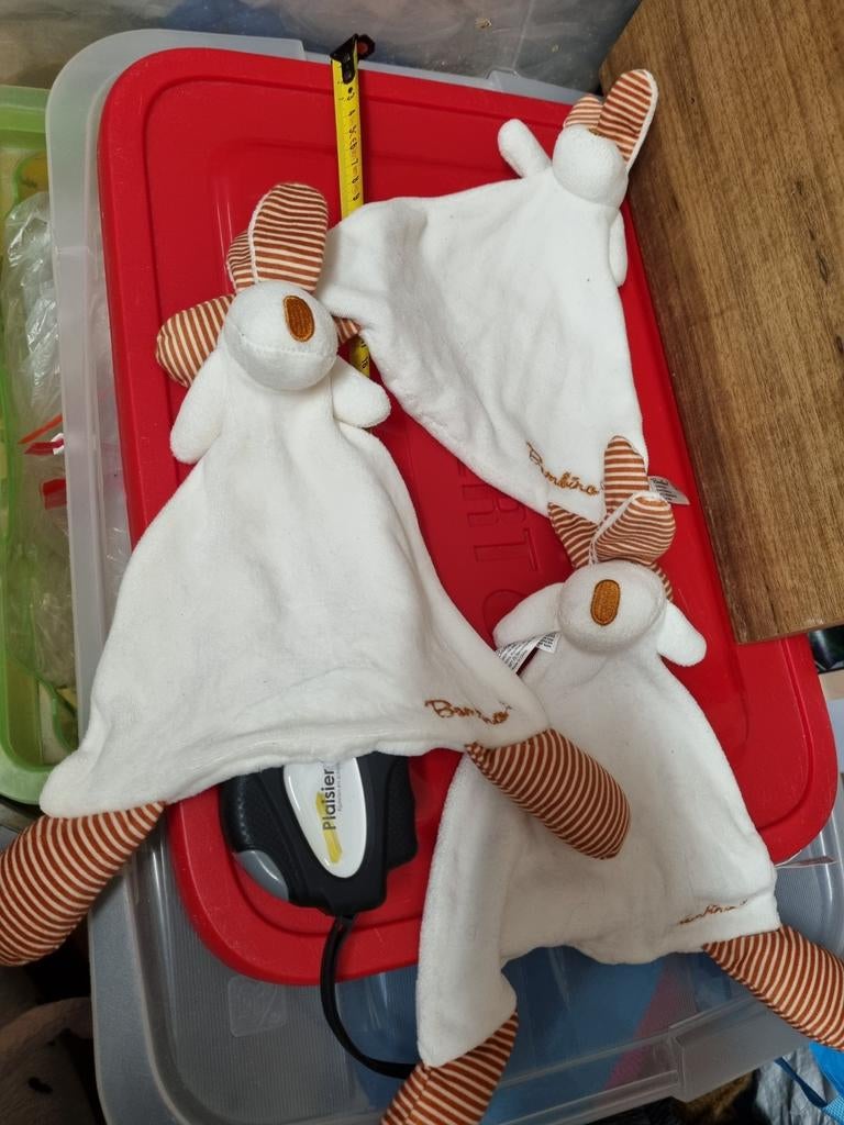 Bambino knuffel doekjes 3 stuks nr 22, Kinderen en Baby's, Speelgoed | Knuffels en Pluche, Ophalen of Verzenden, Overige typen