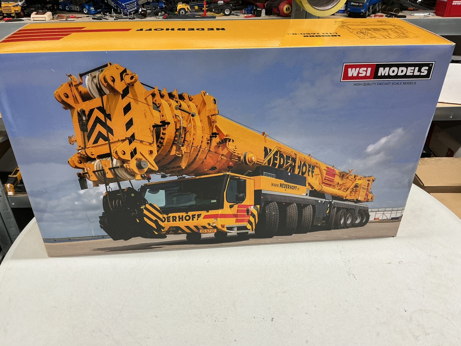Liebherr LTM 1650 Nederhoff, Ophalen of Verzenden, Zo goed als nieuw, Hijskraan, Tractor of Landbouw, NZG