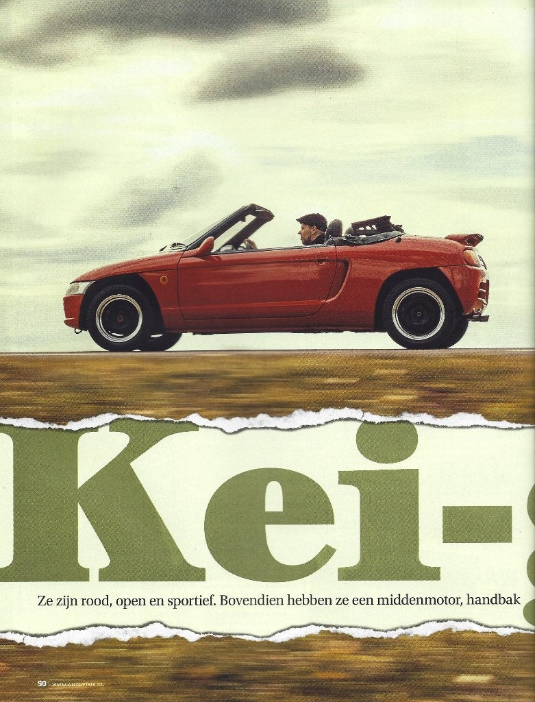 Autovisie test Honda Beat versus Suzuki Cappuccini, Ophalen of Verzenden, Gelezen, Honda