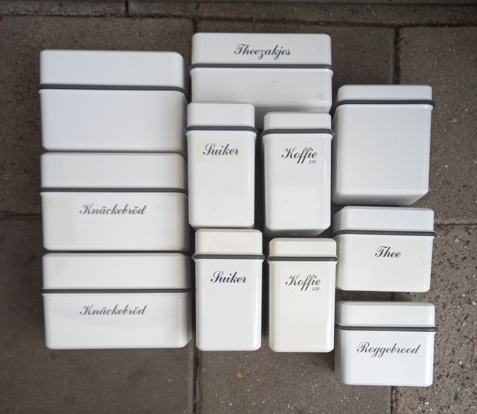Opberg dozen 11 stuks voor €10.-, Ophalen of Verzenden, Kunststof