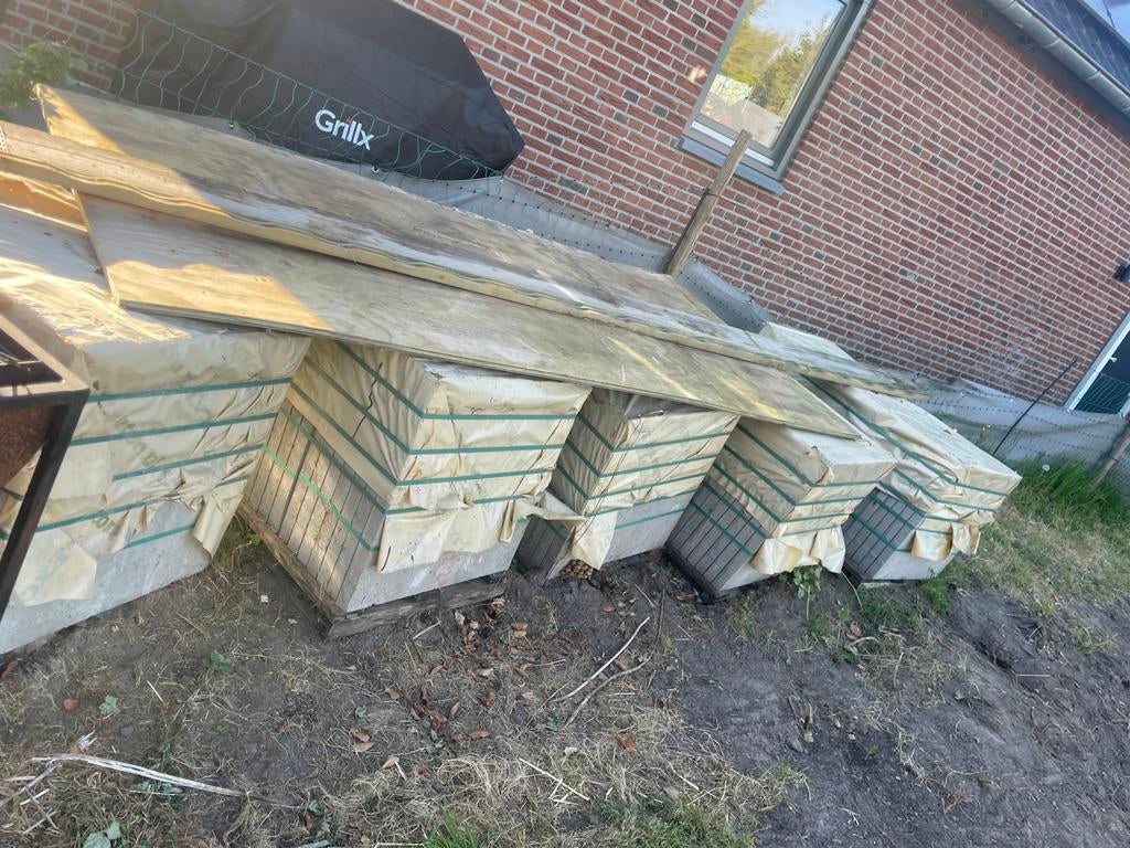 Excluton tegels 60 Plus comfort 60x60x4cm Ivory 50,4m2, Ophalen, Nieuw, Beton, Terrastegels