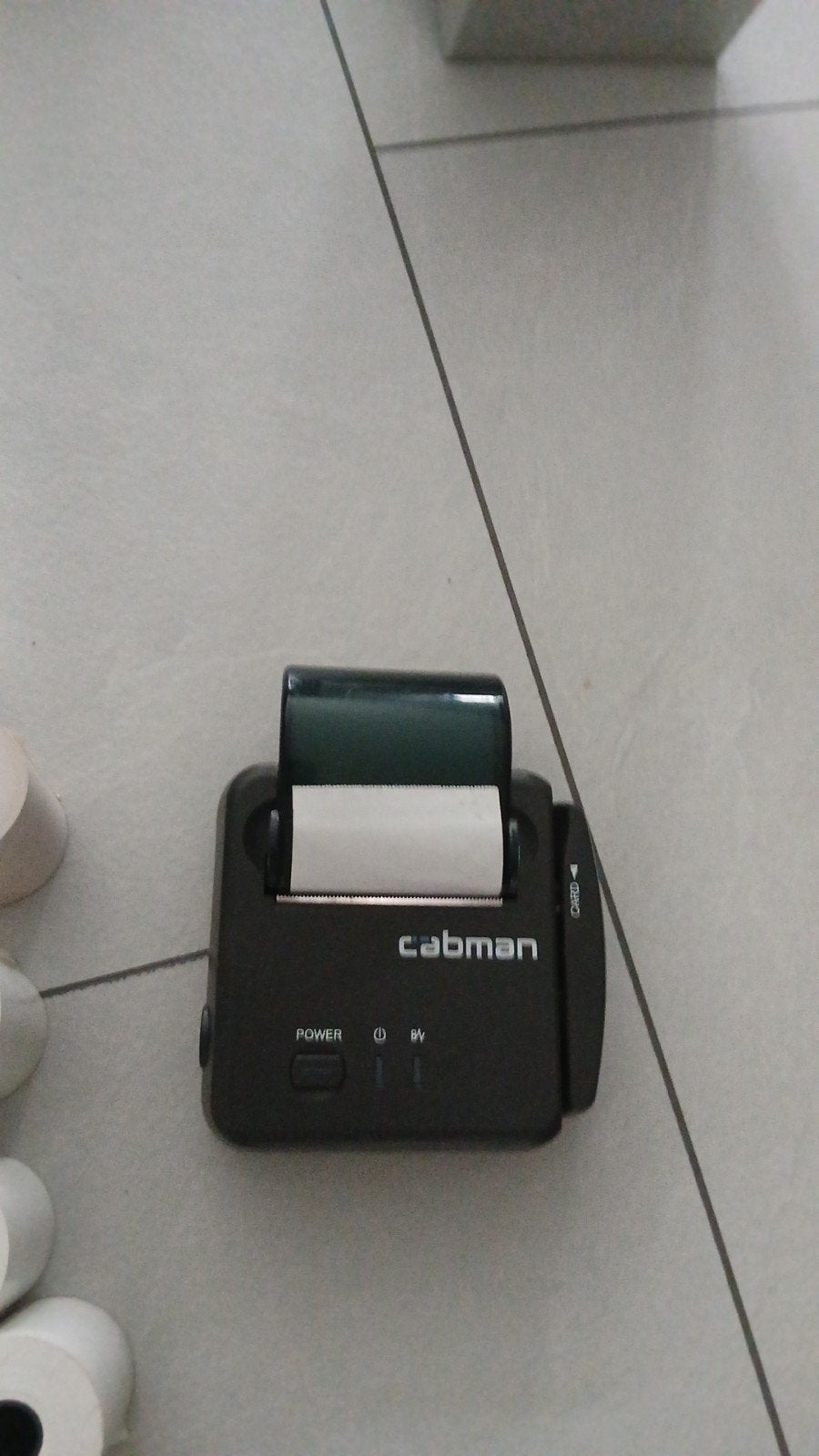 Cabman Taxi Printer - Compacte Thermische Bonprinter, Zwart-en-wit printen, Gebruikt, Cabman, Printer