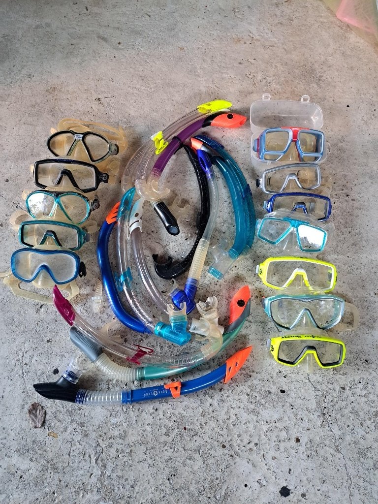 Brillen en snorkel, Ophalen, Gebruikt, Duikbril of Snorkel