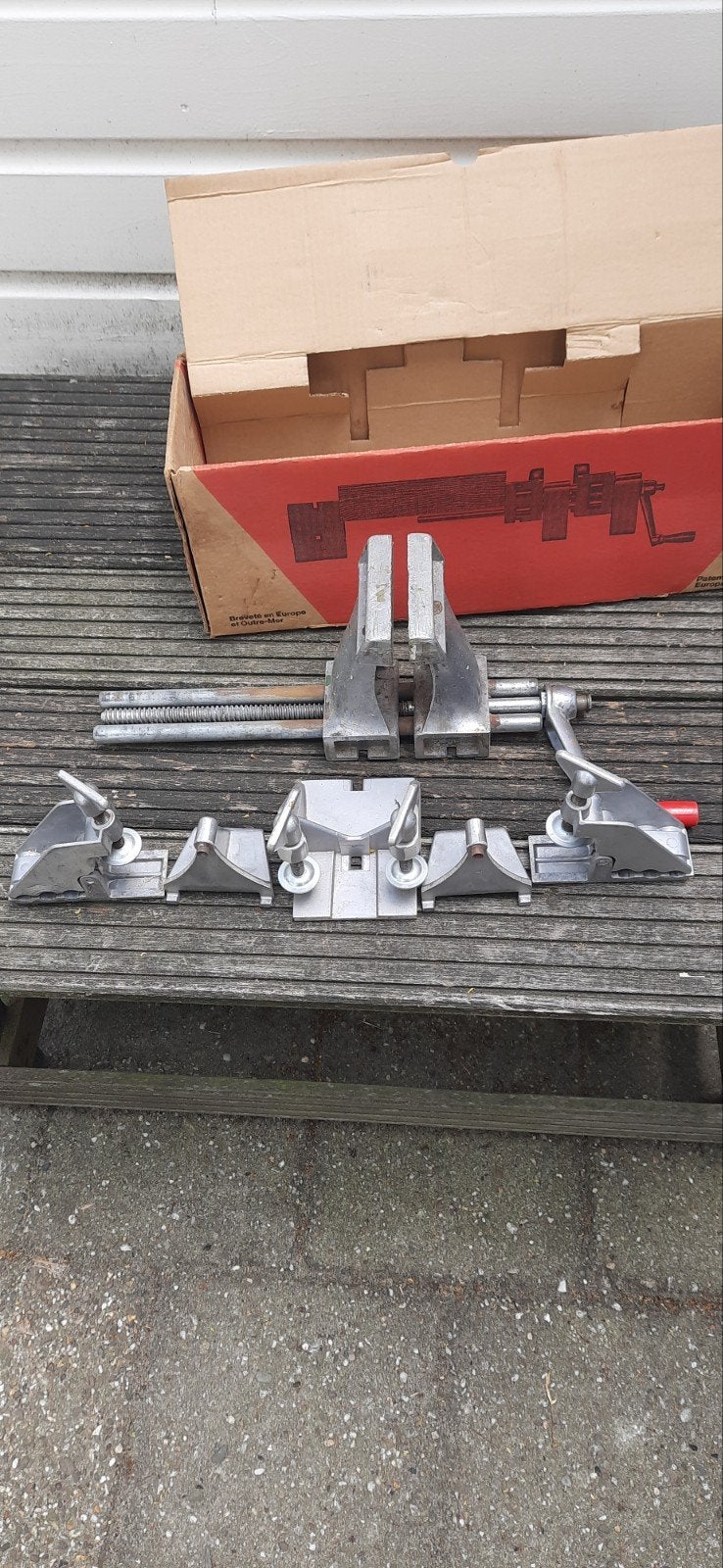 4-in-1 Gereedschap: Bankschroef, Schaafbank, Klem, Lijmpers, Ophalen of Verzenden