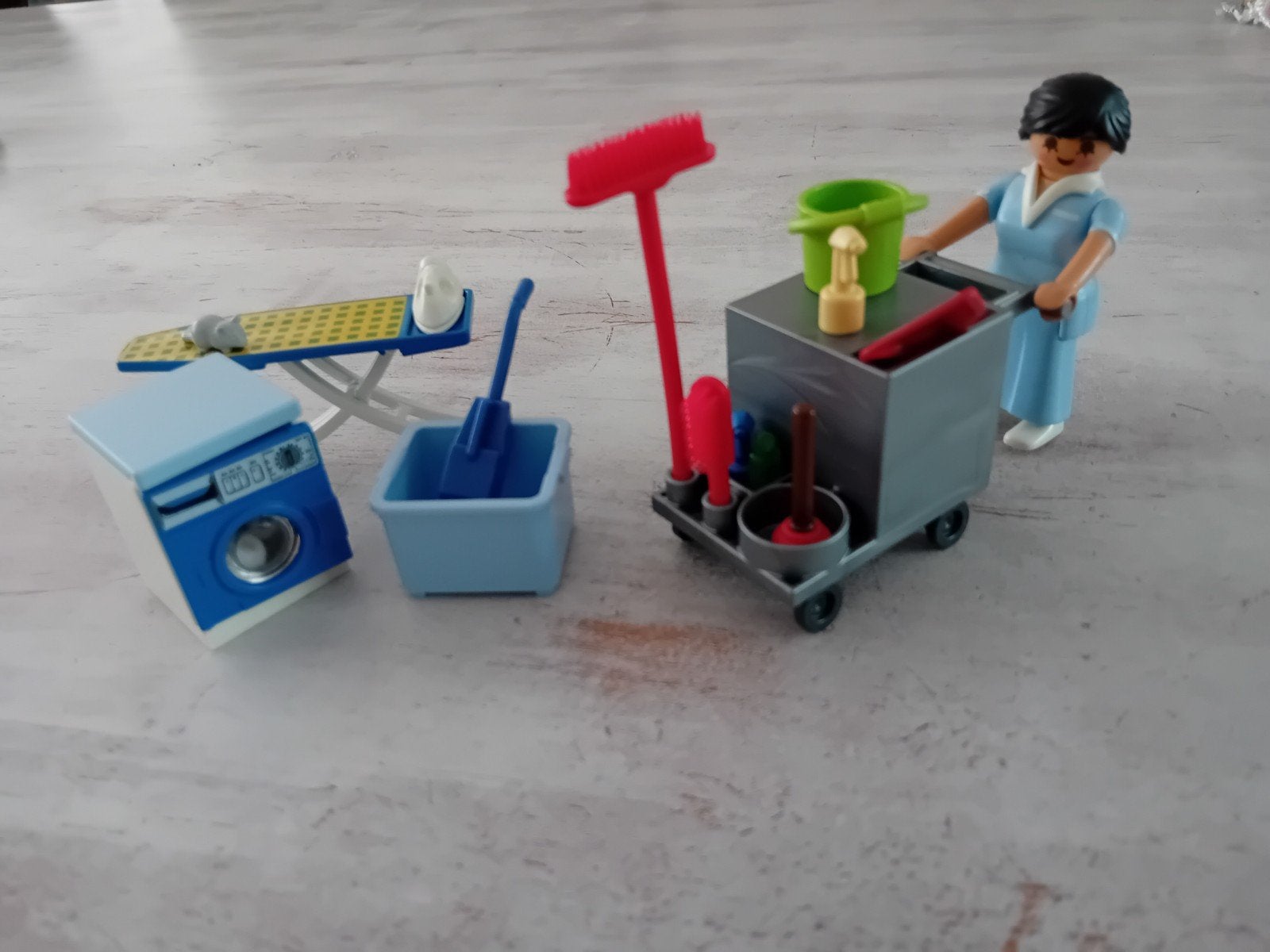 Playmobil Kamermeisje met trolley, Ophalen, Gebruikt, Losse onderdelen, Figuren