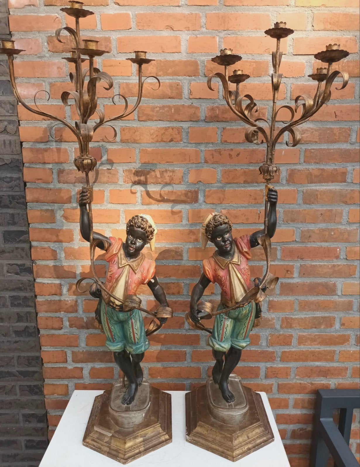 Set Moorlampen, Antiek en Kunst, Ophalen
