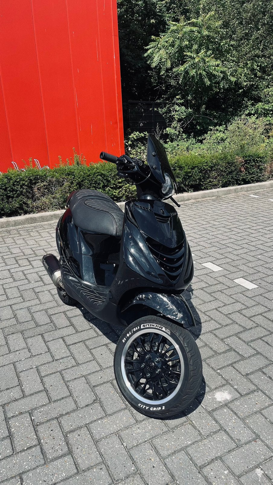 Zip 4t 80cc Full option‼️, Fietsen en Brommers, Scooters | Piaggio, Zo goed als nieuw, Zip, Benzine, Ophalen